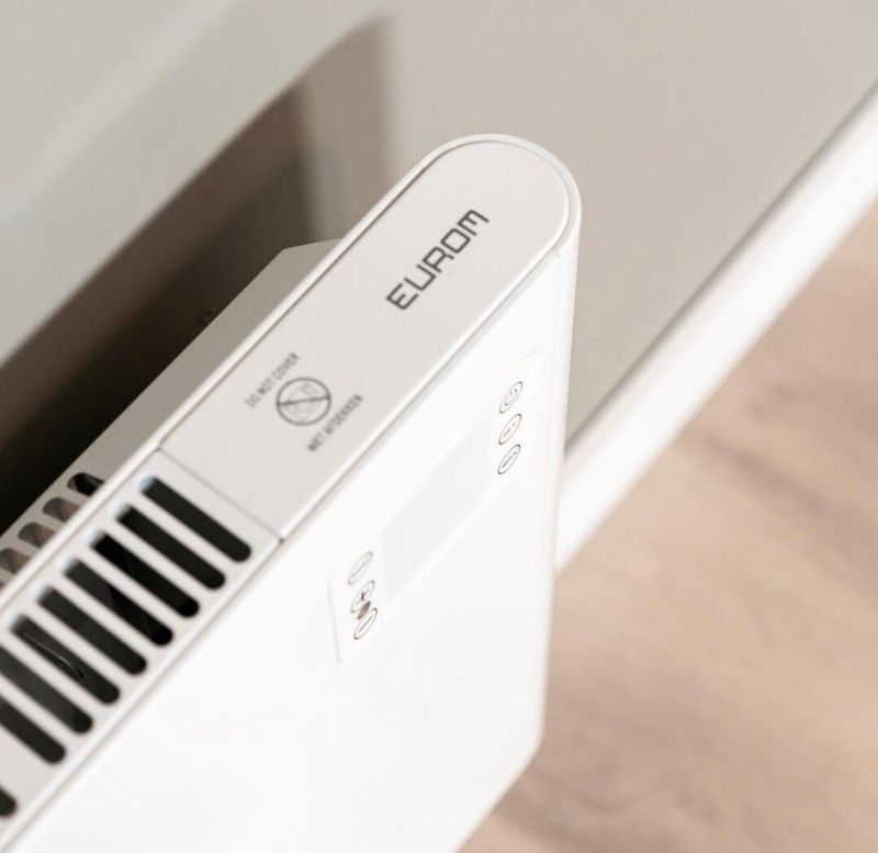 Eurom - Sani Alutherm - Convector Verwarming - Wit - 1500W - Wi-Fi