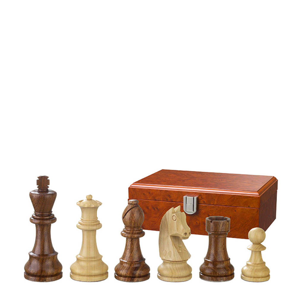 schaakstukken Artus 76 mm dubbel verzwaard Dubbel verzwaarde schaakstukken Artus (76 mm)