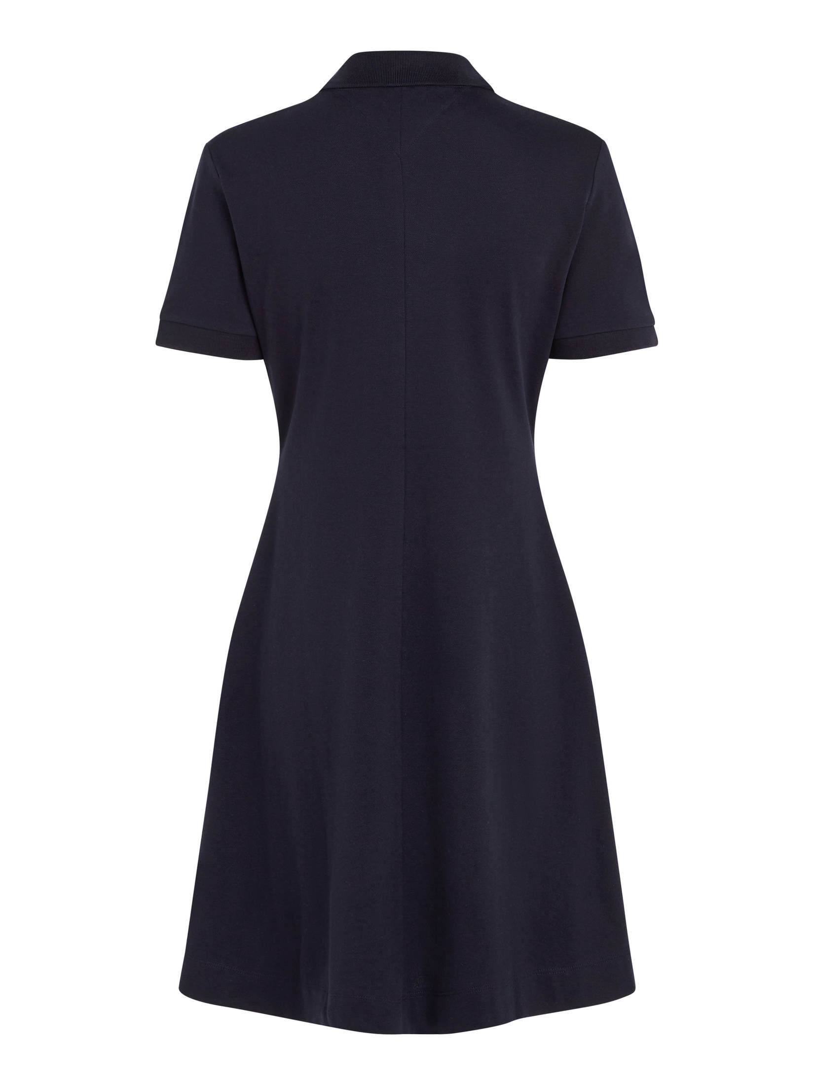 Tommy Hilfiger| Damen Polokleid mit knopfloser Leiste Regular Fit