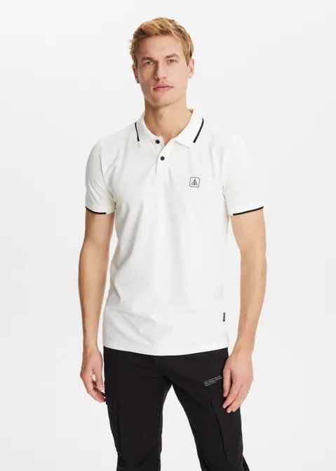 Polo piqué off-white (WIT.O)