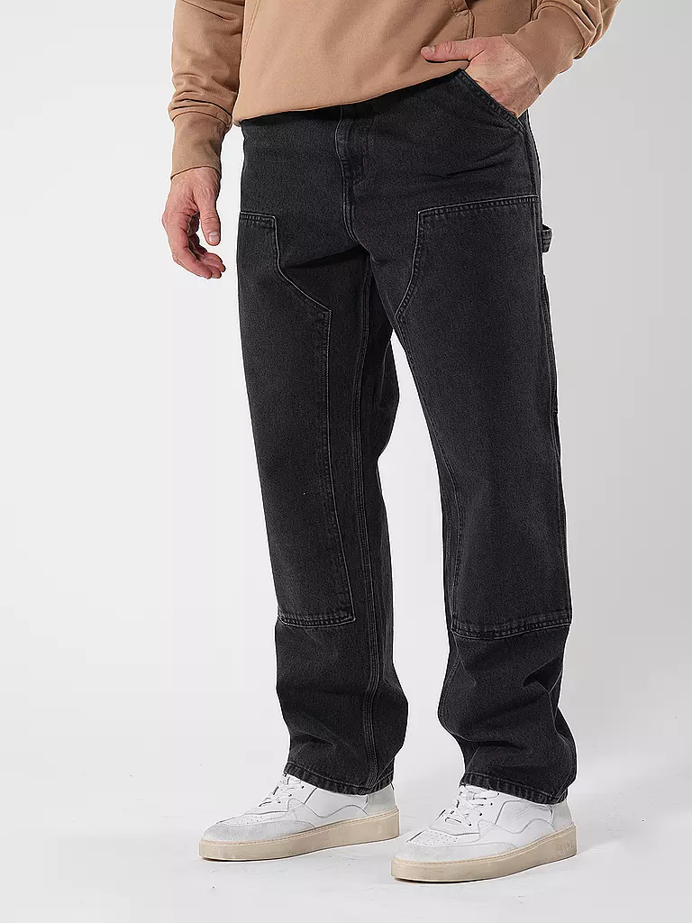 CARHARTT WIP Hose Relaxed Straight Fit schwarz
