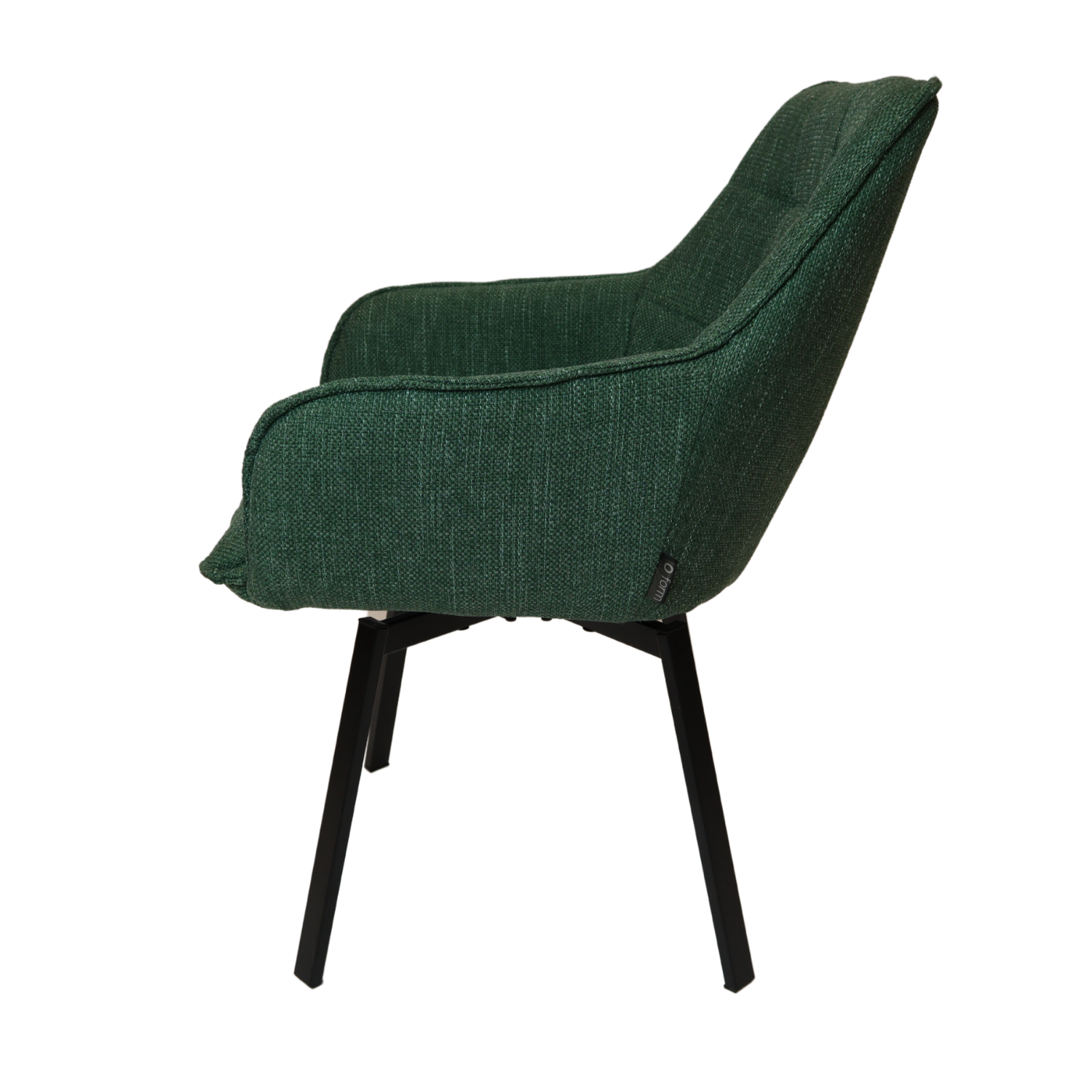 Acajou draaistoel groen