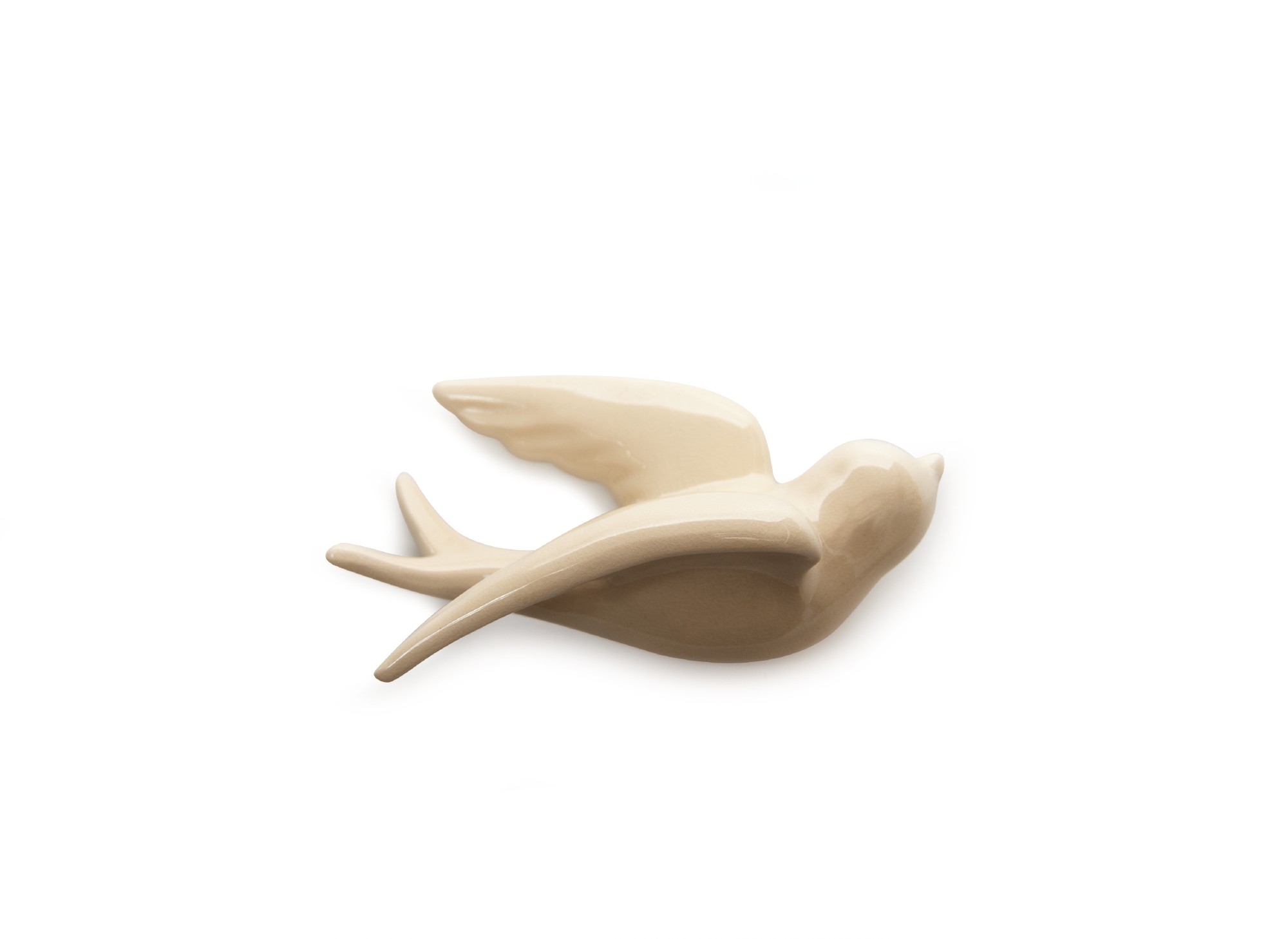 Schwalbe zur Wandbefestigung L, beige, T 10,5 cm, B 23 cm, H 16 cm von fischer's lagerhaus