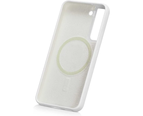 Andersson silikondeksel med MagSafe Samsung Galaxy S22 hvit
