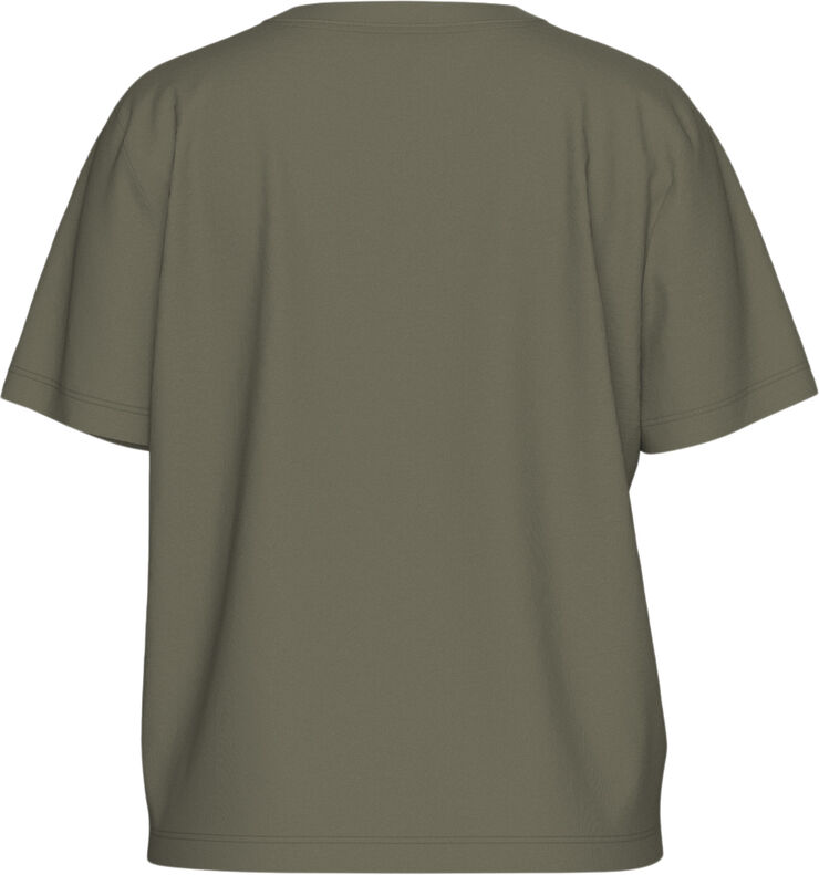 Selected Femme SLFESSENTIAL SS BOXY TEE NOOS Kalamata