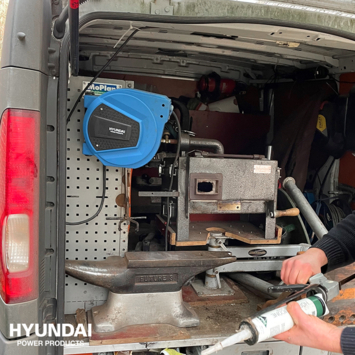 Hyundai stroomhaspel 15m