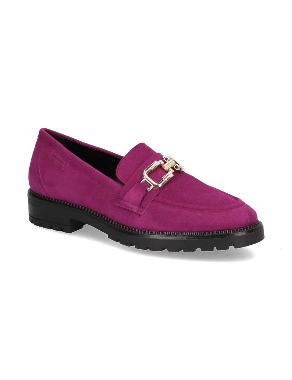Veloursleder Slipper