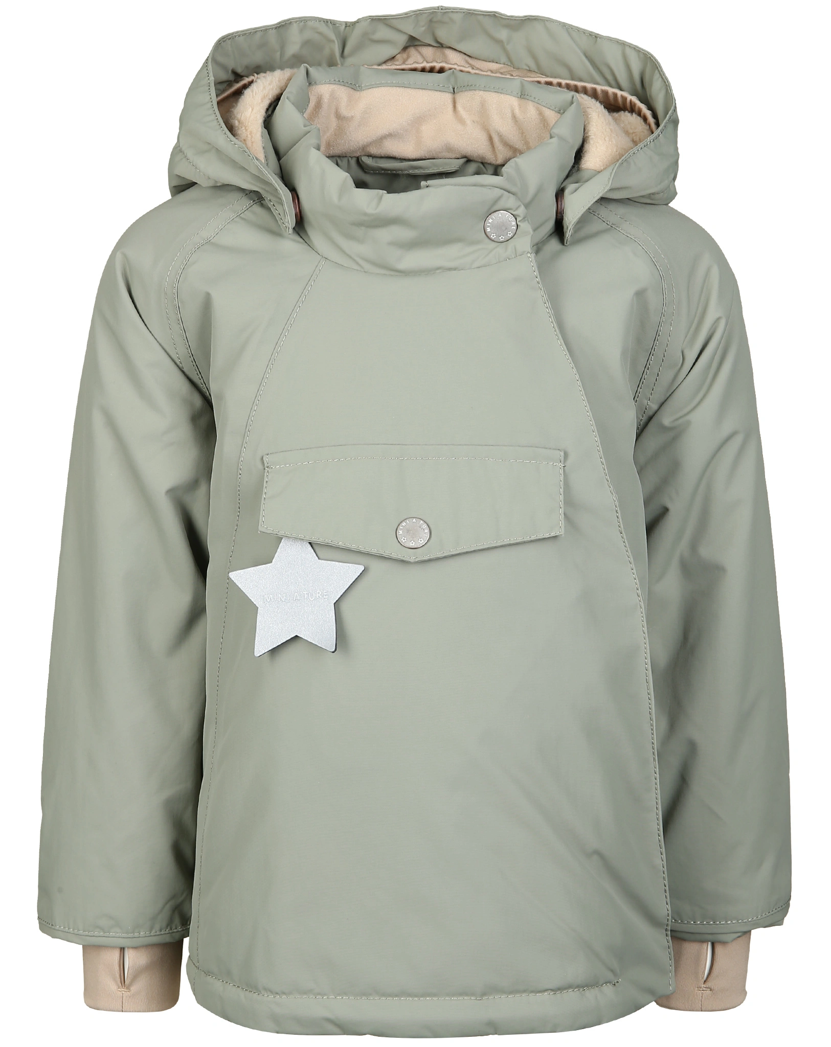 Funktionswinterjacke MATWANG mit Innenfleece in vert