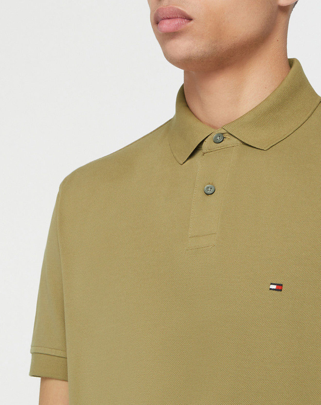 Tommy Hilfiger Polo regular 1985 kaki