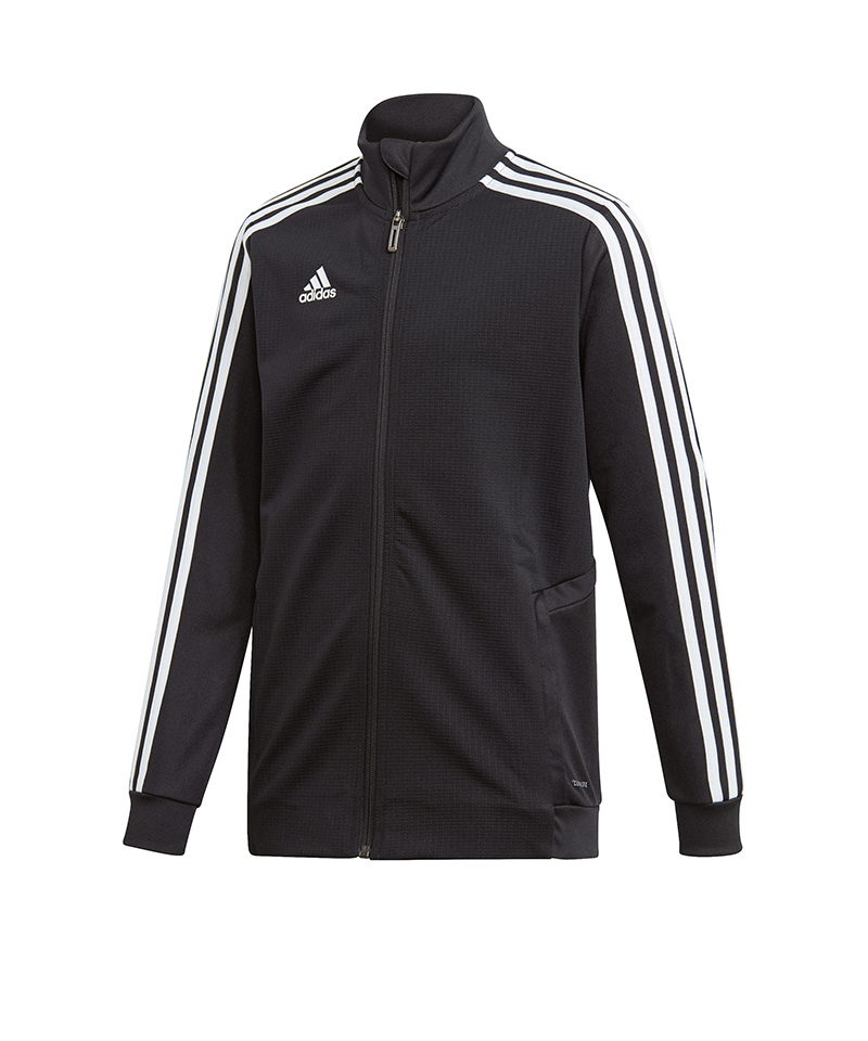 adidas Tiro 19 Trainingsjacke Kids Schwarz Weiss