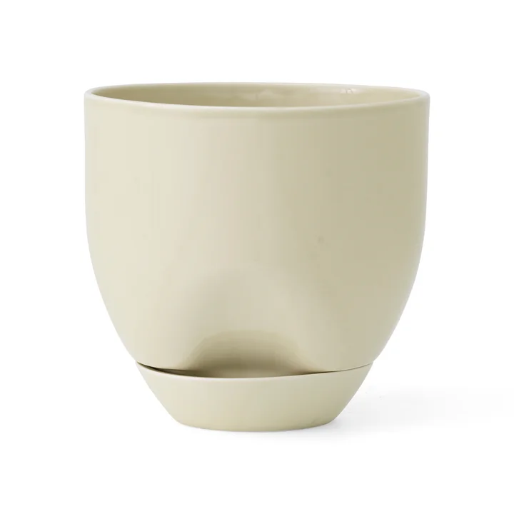 Audo - Hydrous Pflanztopf, Ø 12 cm, aschgrau