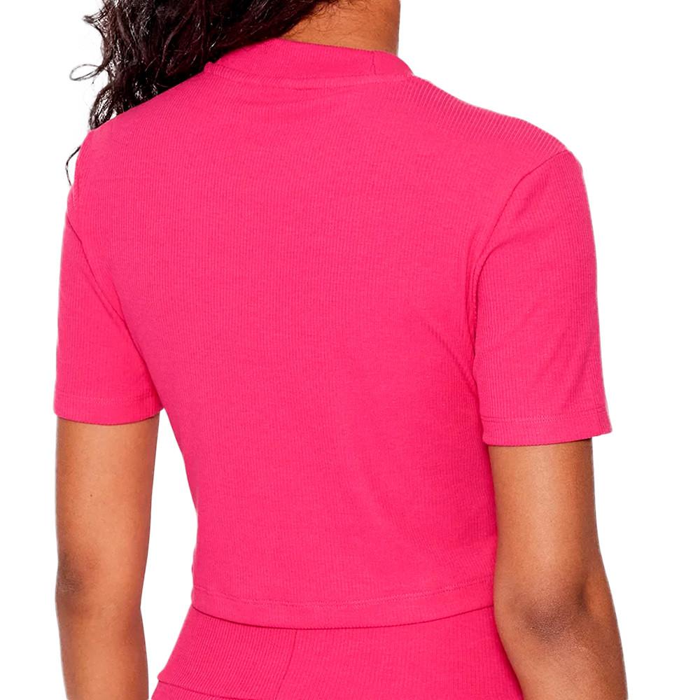 Adidas T-shirt Rose Femme Adidas Crop HG6165