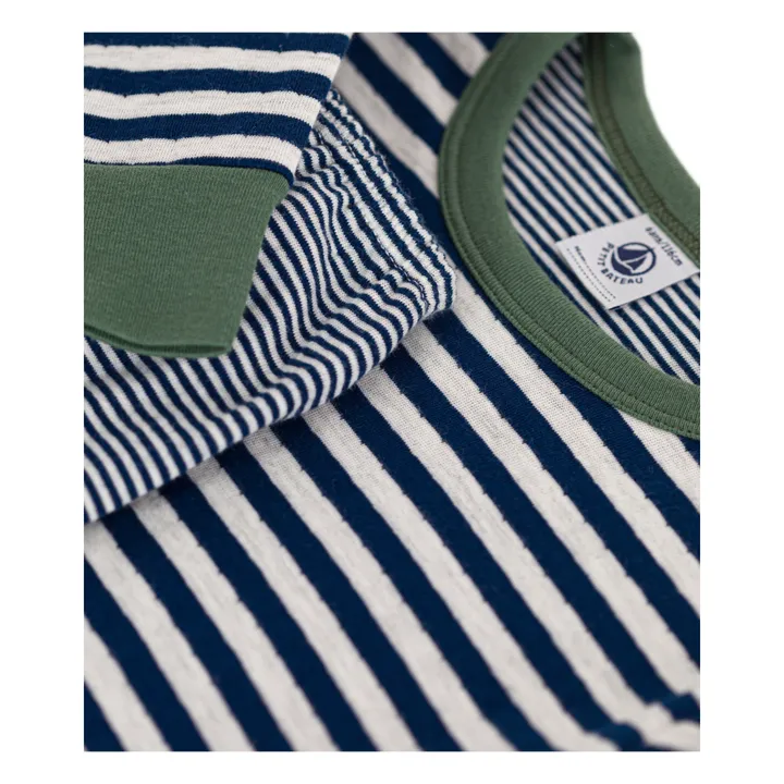 Petit Bateau Ensemble Pyjama Tubique | Gris chiné