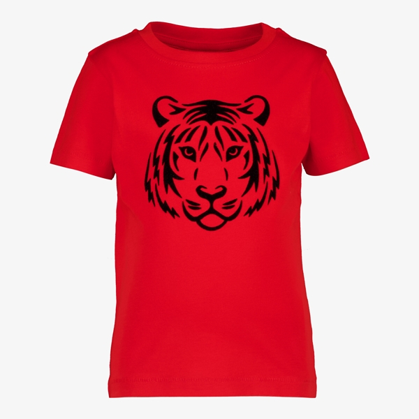 Unsigned kinder T-shirt met tijgerkop
