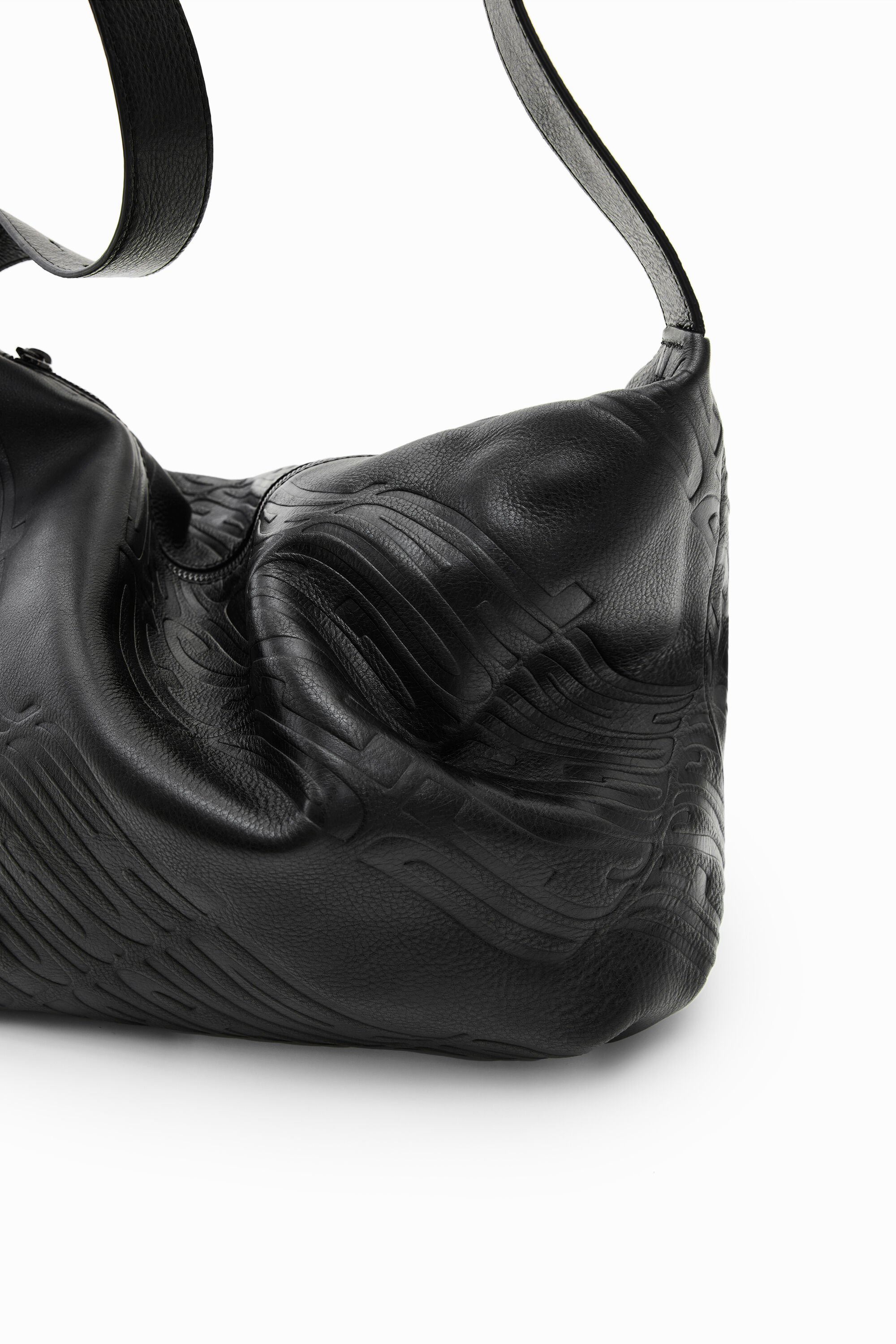 Grand sac cuir logos