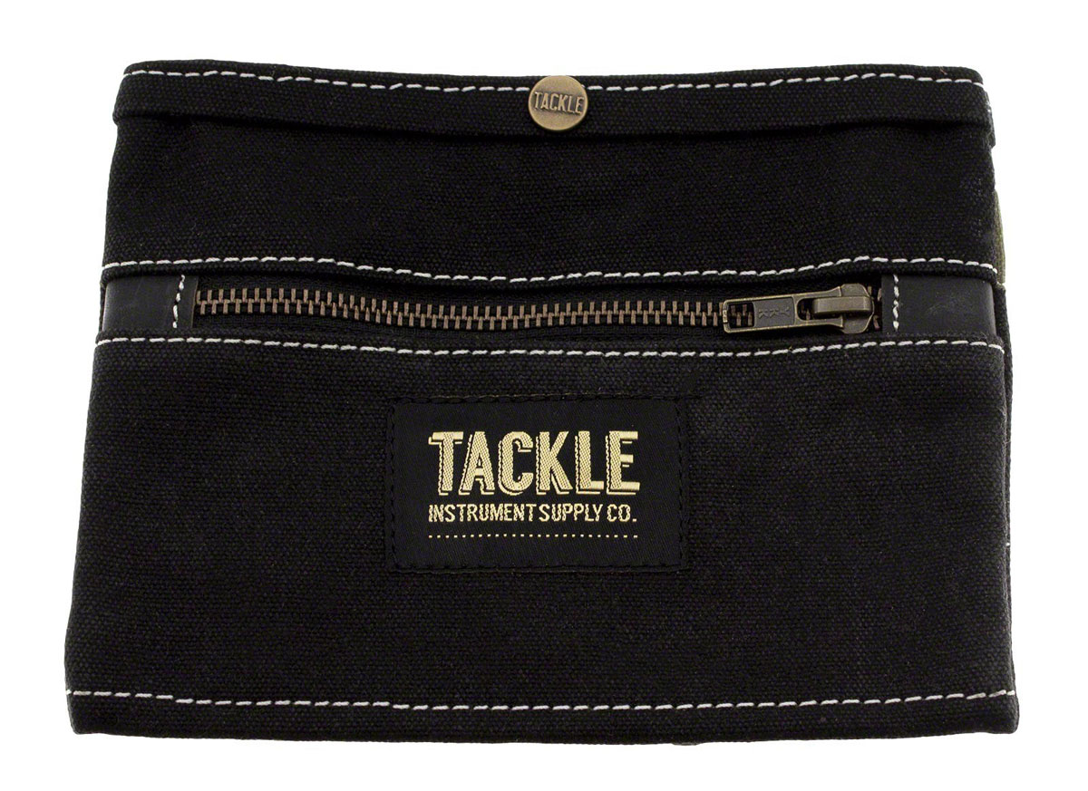Tackle Instruments Pochette En Toile Ciree - Noir - Goodies