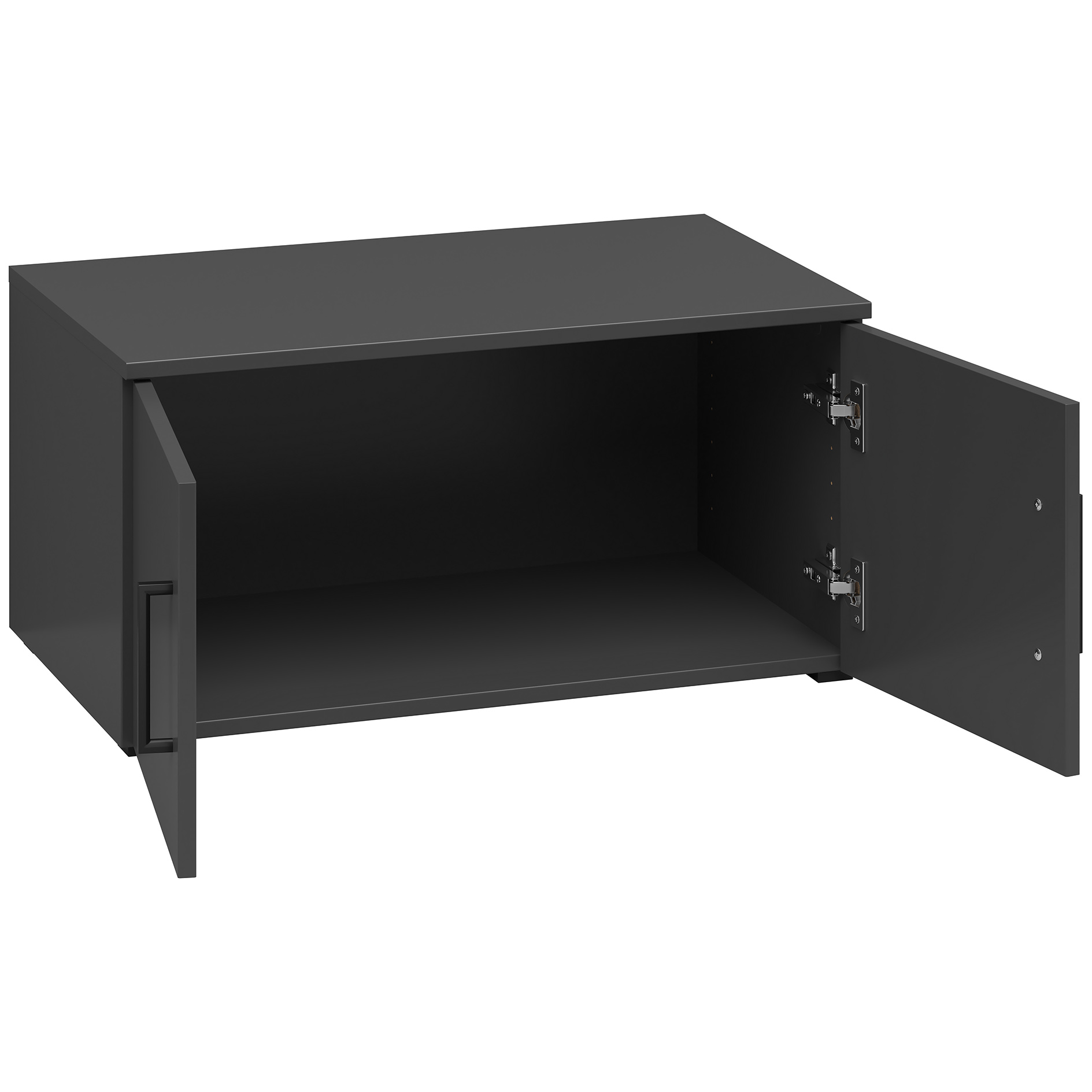 Aufsatz-/Stand-/Hängeelement - anthrazit - 70 cm