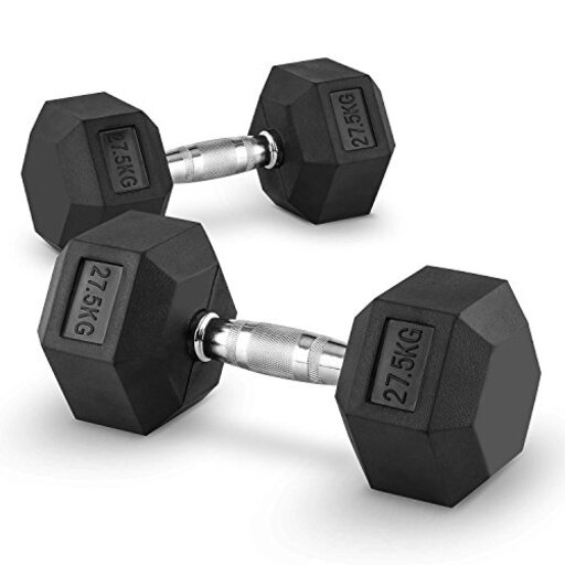 Halteres hexagonais Ozio 27,5kg (par)