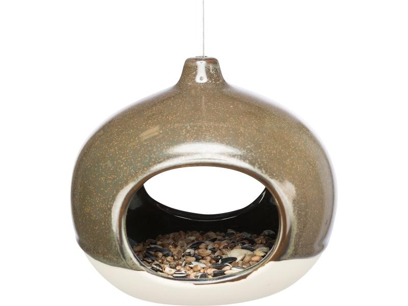 Trixie Futterspender Vogelfutter-Bowl, 120 ml, Keramik, Bei Futterspender