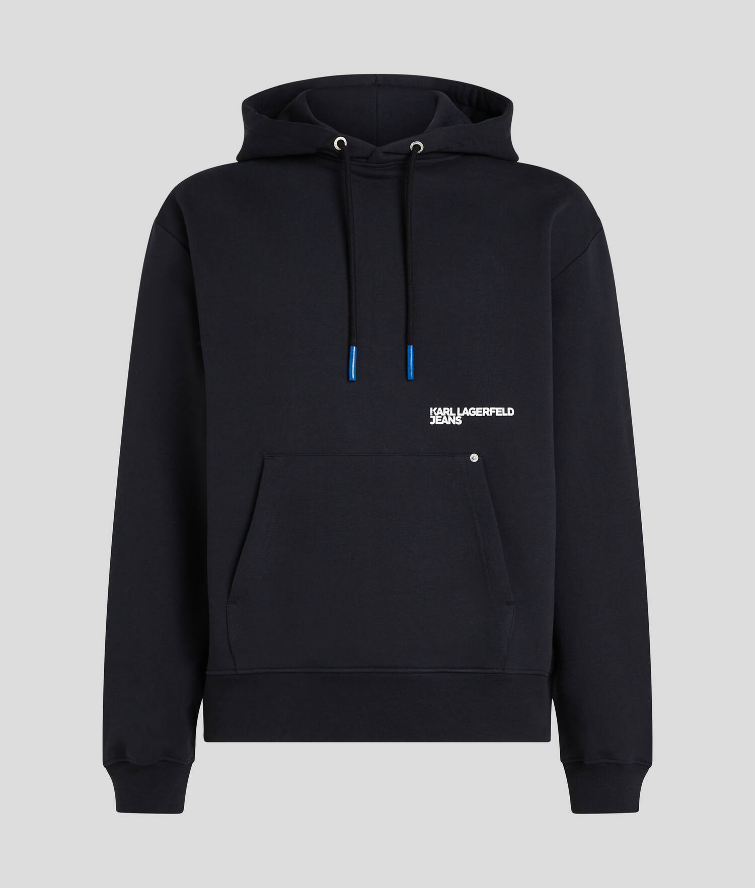 SWEAT À CAPUCHE AVEC IMPRIMÉ KARL - Noir