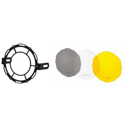 Protection Phare Brazoline GRILLE + ECRANS - UNIVERSEL Universel - Noir