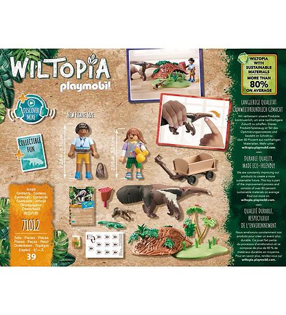Playmobil Wiltopia - At passe en myresluger - 71012 - 39 Teile