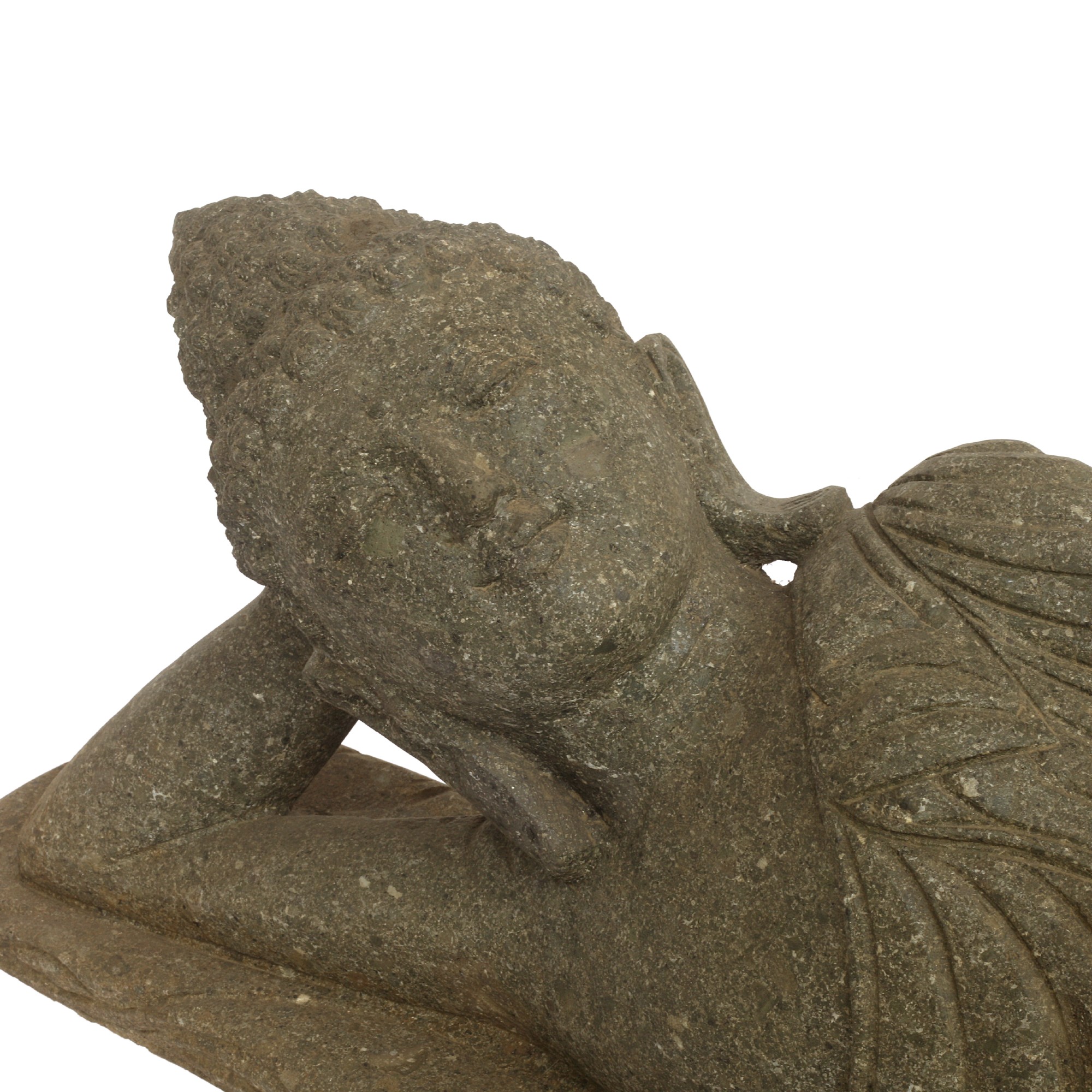 Stein-Skulptur 'Buddha liegend', B 100 cm, H 36 cm, T 18 cm günstig bestellen