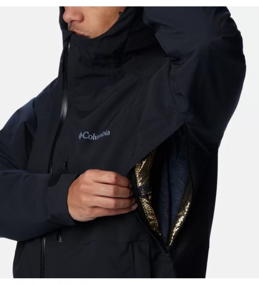Jaqueta Columbia Explorer's Edge, preta