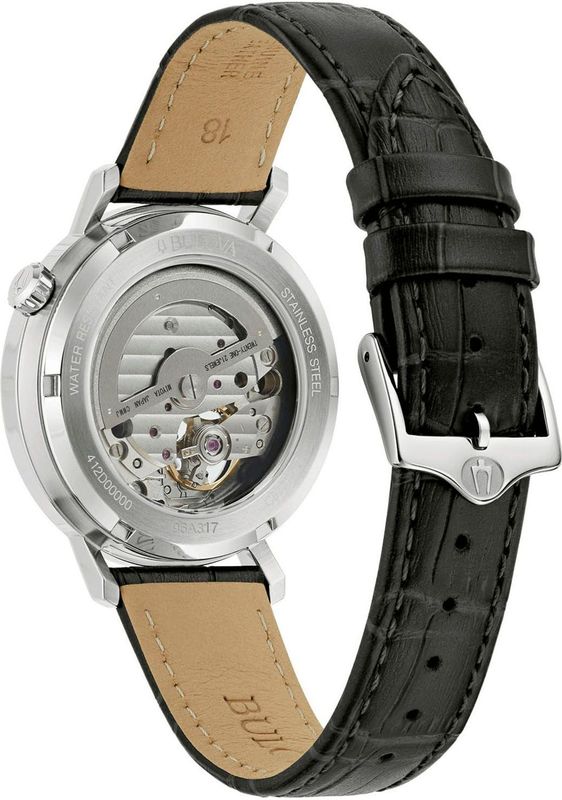 Bulova - 96A317 - Polshorloge - Zilver - Automatisch - Heren