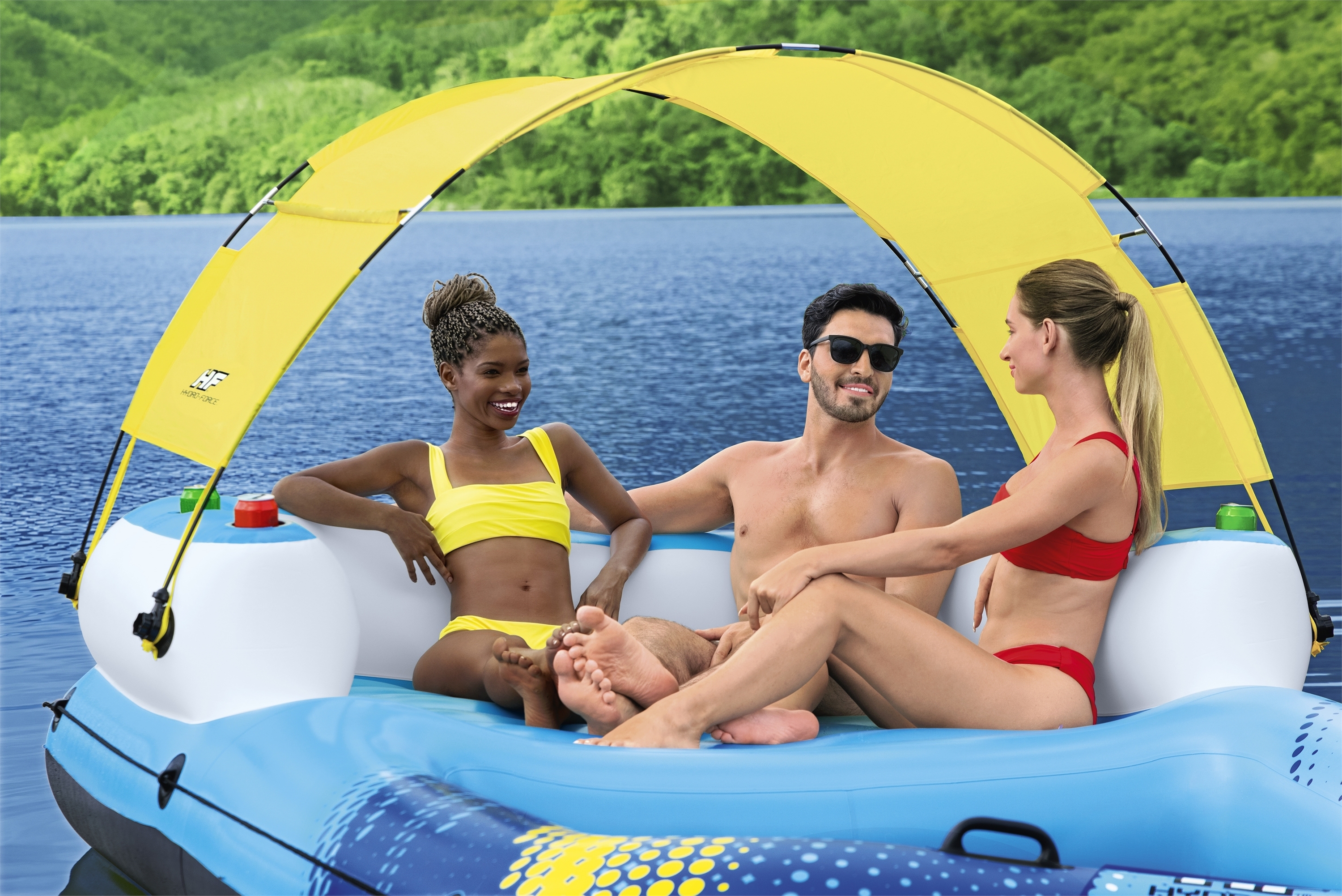 Badeinsel Summer Oasis 305 x 186 cm