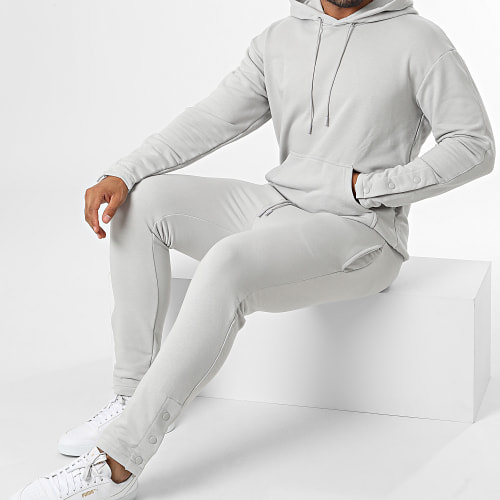 Ensemble De Survetement GK-1070T Gris Clair
