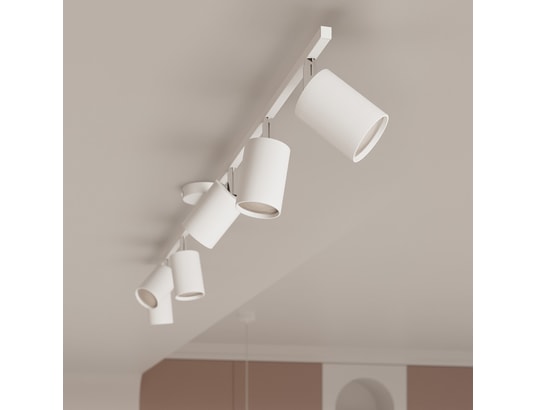 SOLLUX LIGHTING - Lustre lemmi 6 blanc