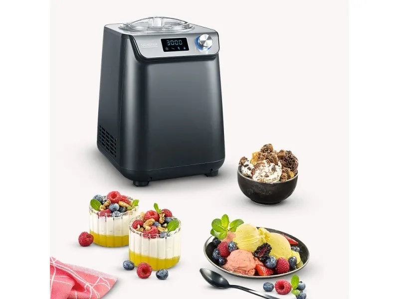 SEVERIN EZ 7407 - Sorbetblender - 1,2 liter - 135 W - mat sort