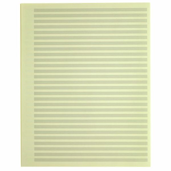Star Sheet Music Paper Quart 5,5 mm