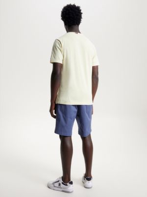 Camiseta Slim Fit com Tingimento Natural