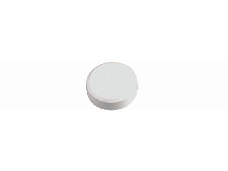 Maul Haftmagnet MAULpro 20 x Ø 30 mm Weiss, 20 Stück Kraftmagnet