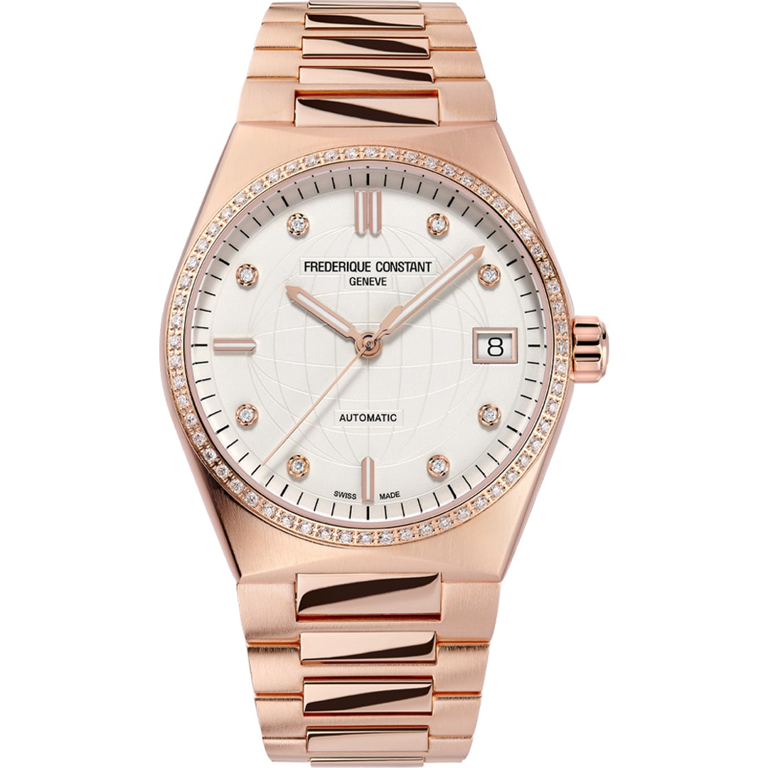Frederique Constant Highlife Ladies Automatic Diamonds Rosé