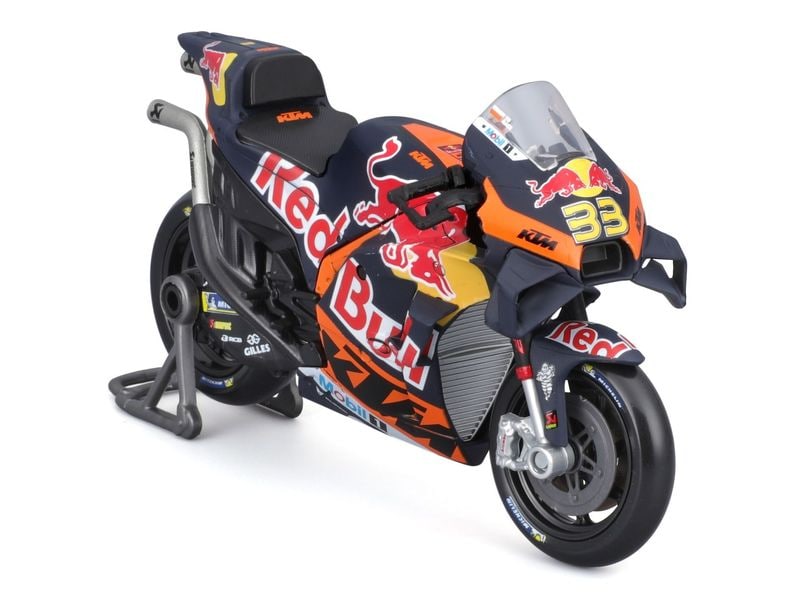 Maisto Motorrad MotoGP Red Bull KTM #33 Binder 2023 1:18 Sammlermodell im Massstab 1:18