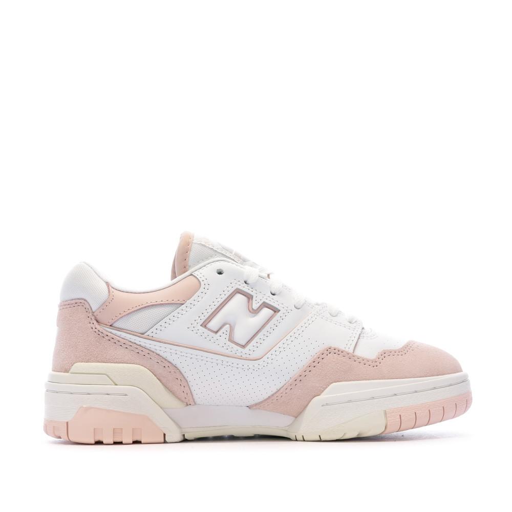 New Balance New Balance 550 Blanche/Rose Femme BBW550