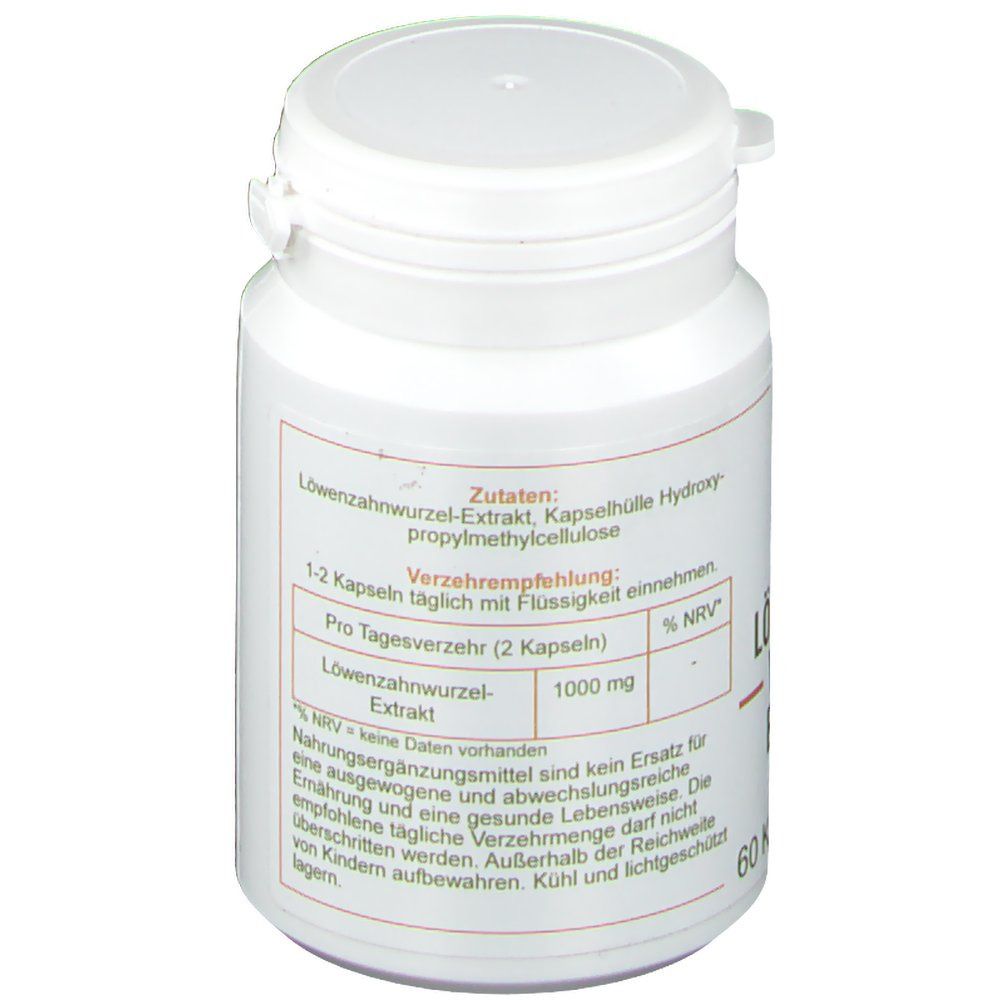 SinoPlaSan Löwenzahnwurzel-Extrakt 500 mg