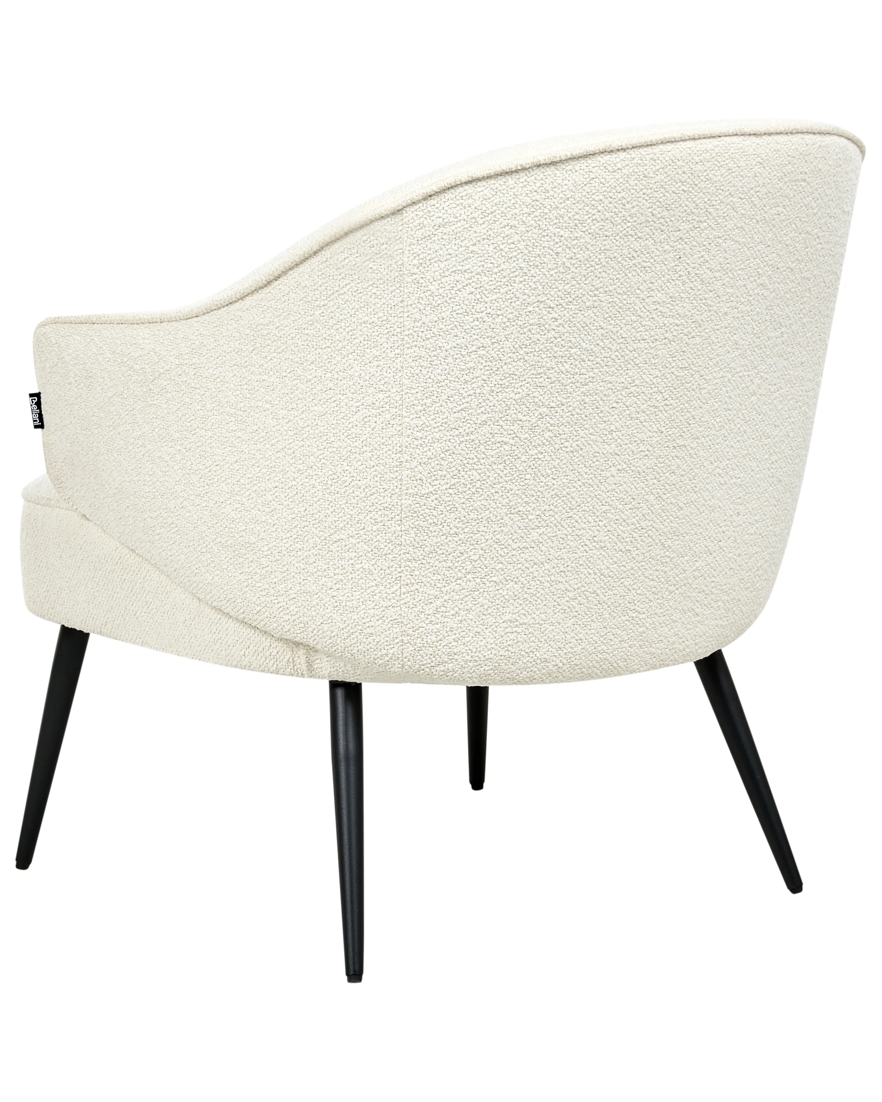 Fauteuil KAYLA Bouclé Gebroken wit
