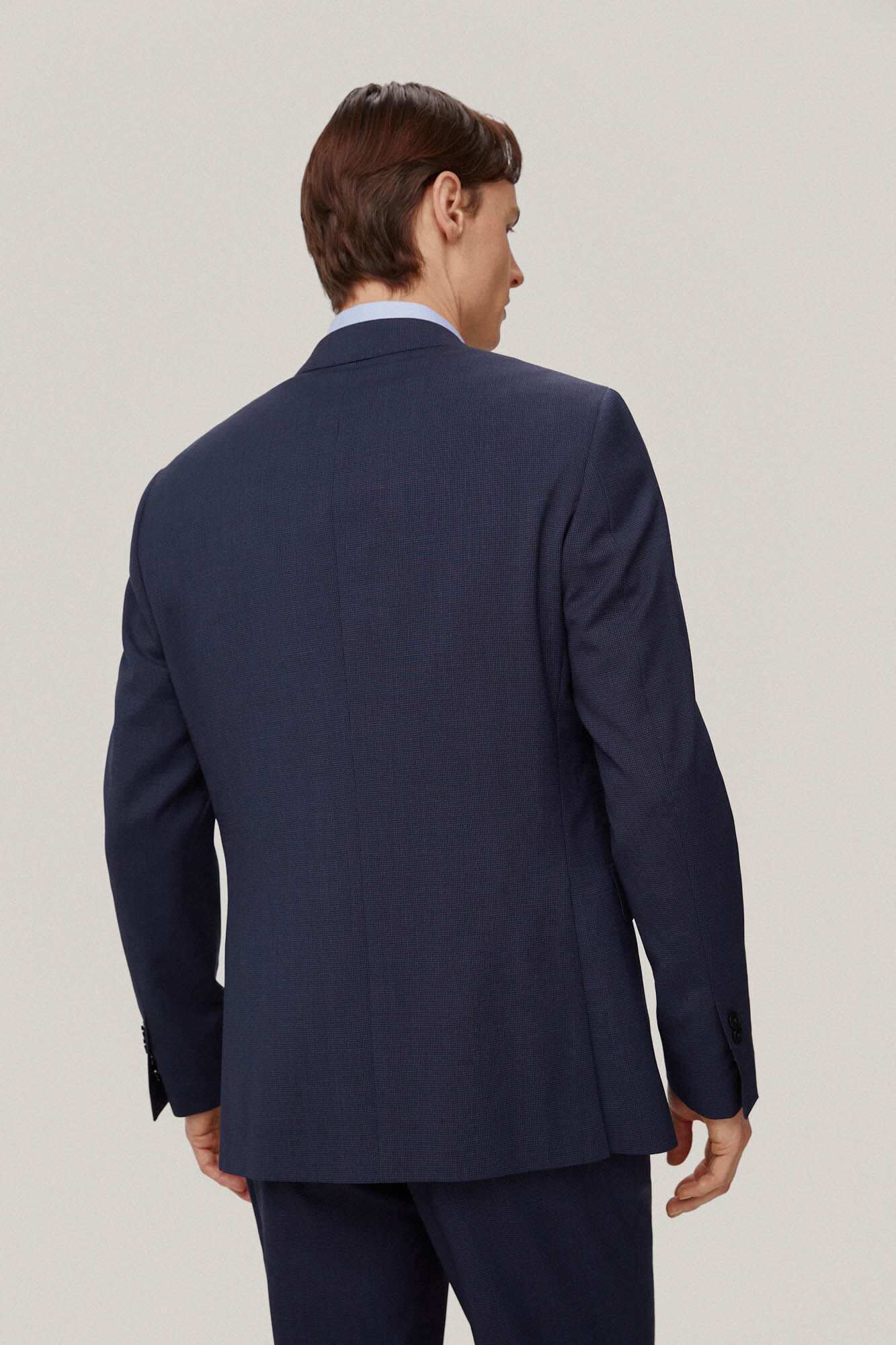 Terno slim fit - Azul