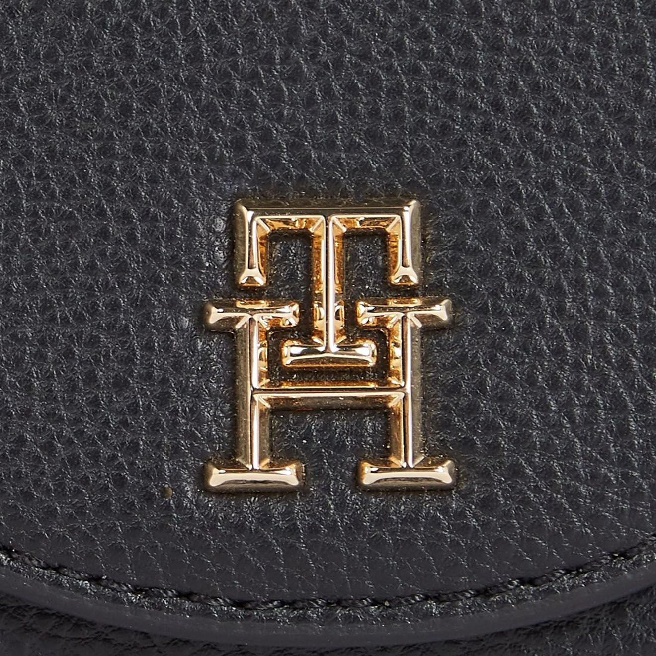 Tommy Hilfiger Portefeuille Tommy Life noir - 10x11 cm