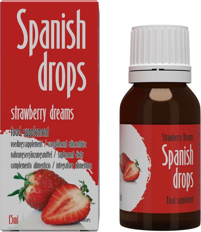 Spanish Drops - Strawberry Dreams - 15ml - Erectiemiddelen