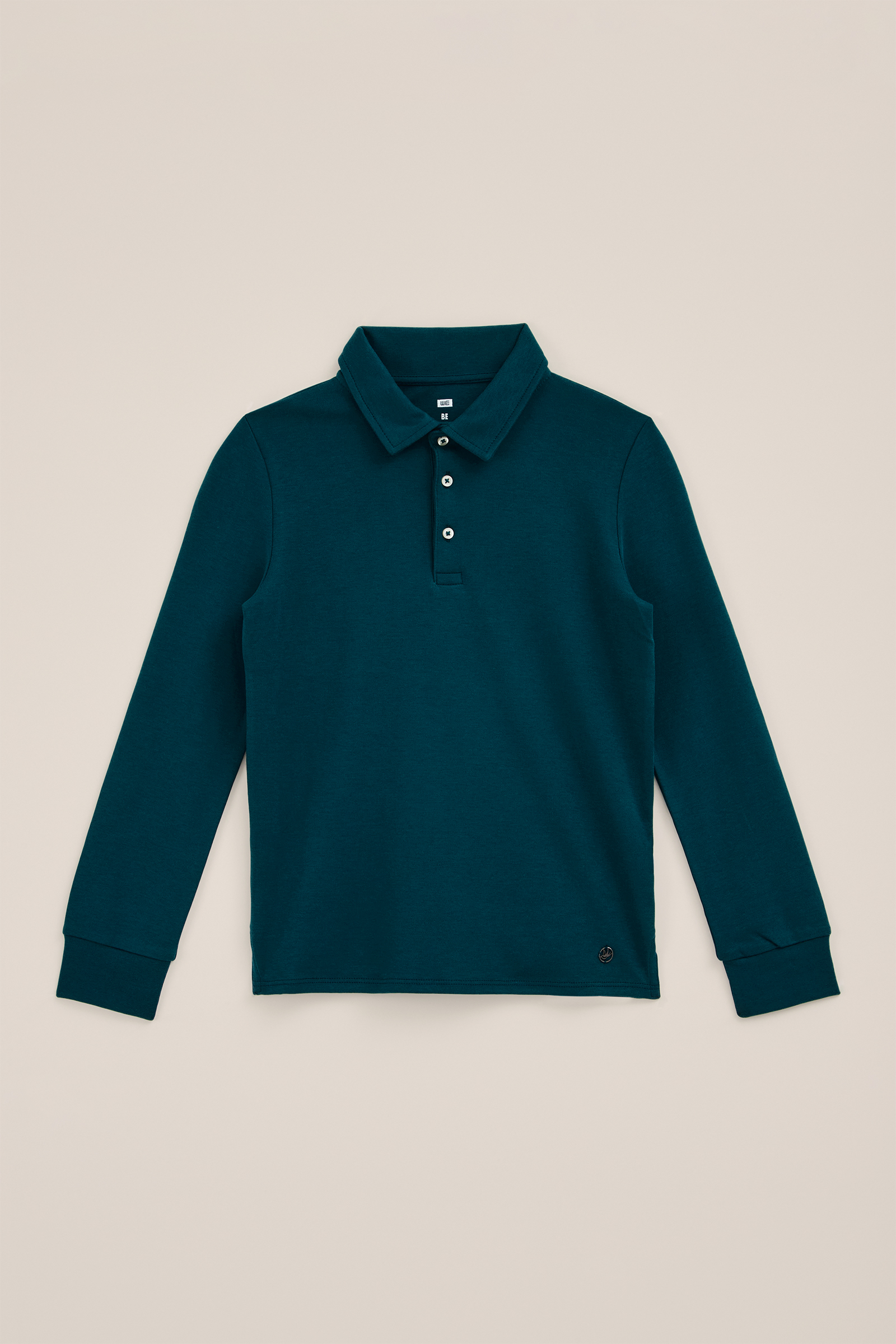 Jongens polo WE Fashion Donkergroen