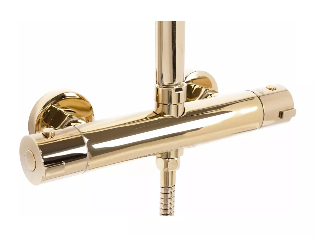 Kit De Douche Avec Thermostat Rea Tom Termostat Gold