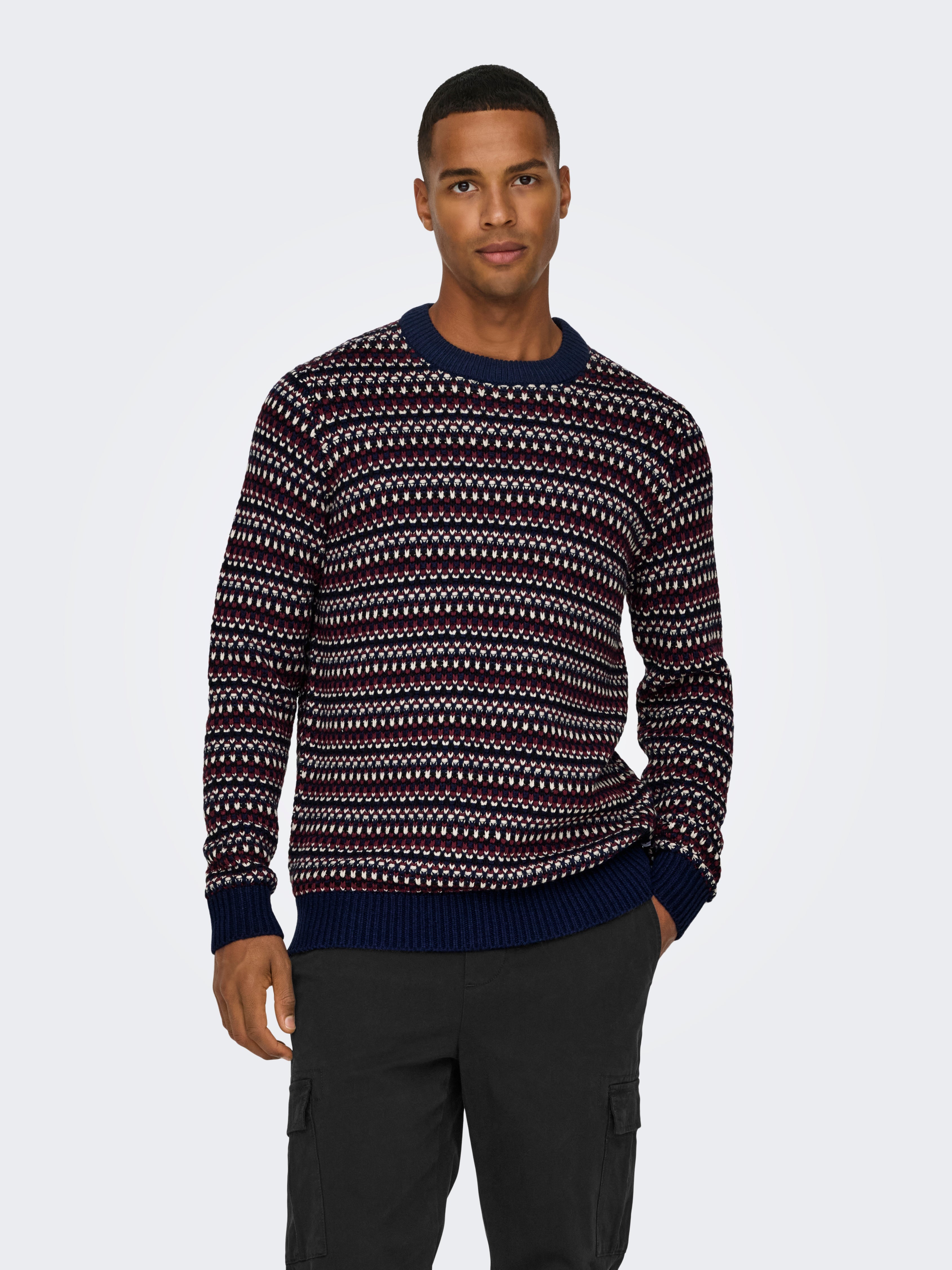 ONSMUSA Pullover Navy Blazer