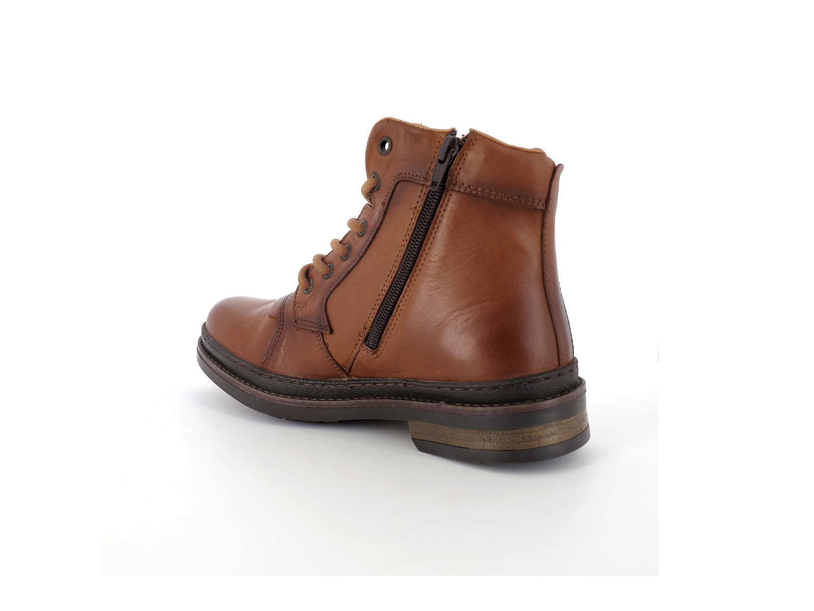 Redskins-TRIOMPHE Cuir Cognac