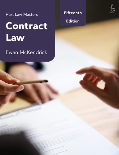 Contract Law - Hart Law Masters (Paperback)