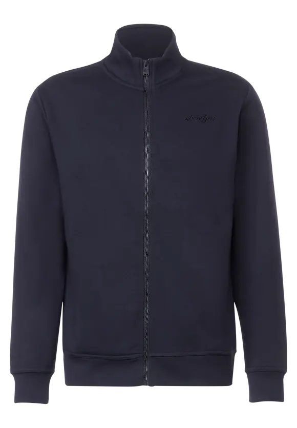 Sweatjacke mit Zipper - nightshadow blue